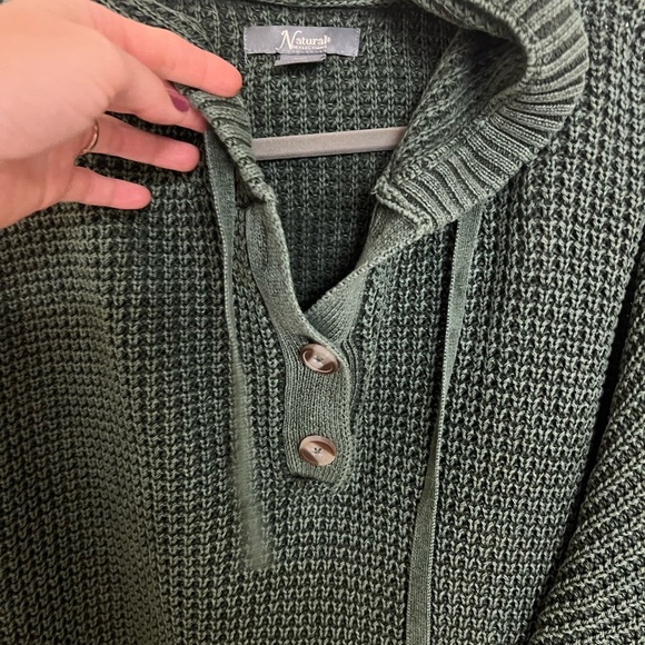 Natural reflections Knit Hoodie Sweater size XL - Picture 4 of 8